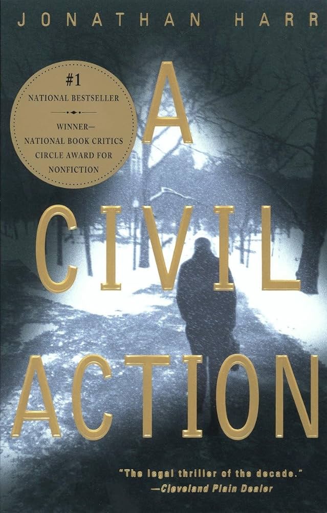 A Civil Action by Jonathan Harr Book Cover