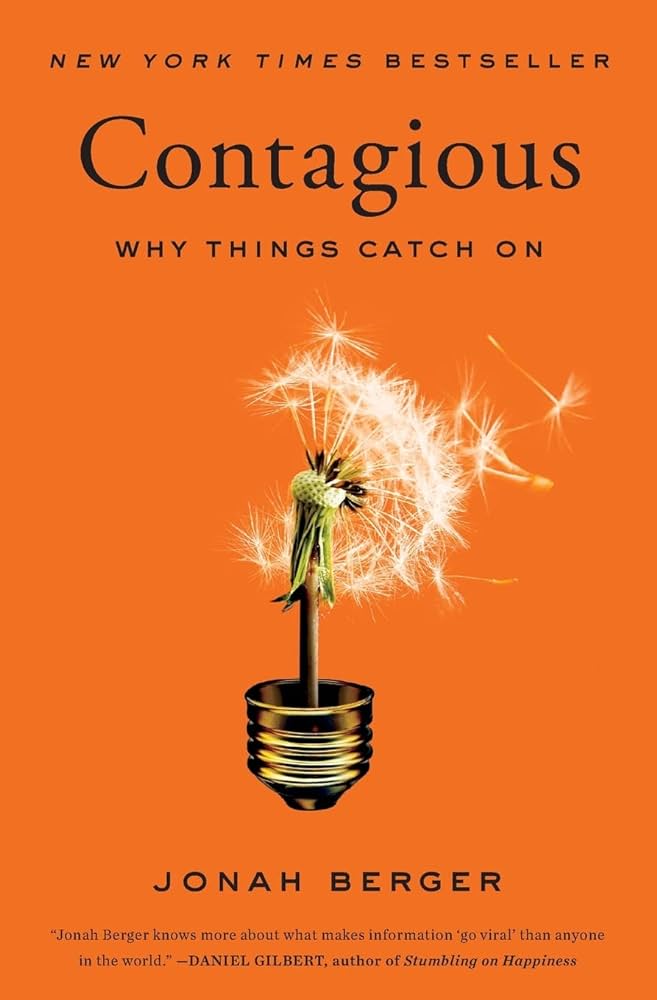 Contagious by Jonah Berger Book Cover